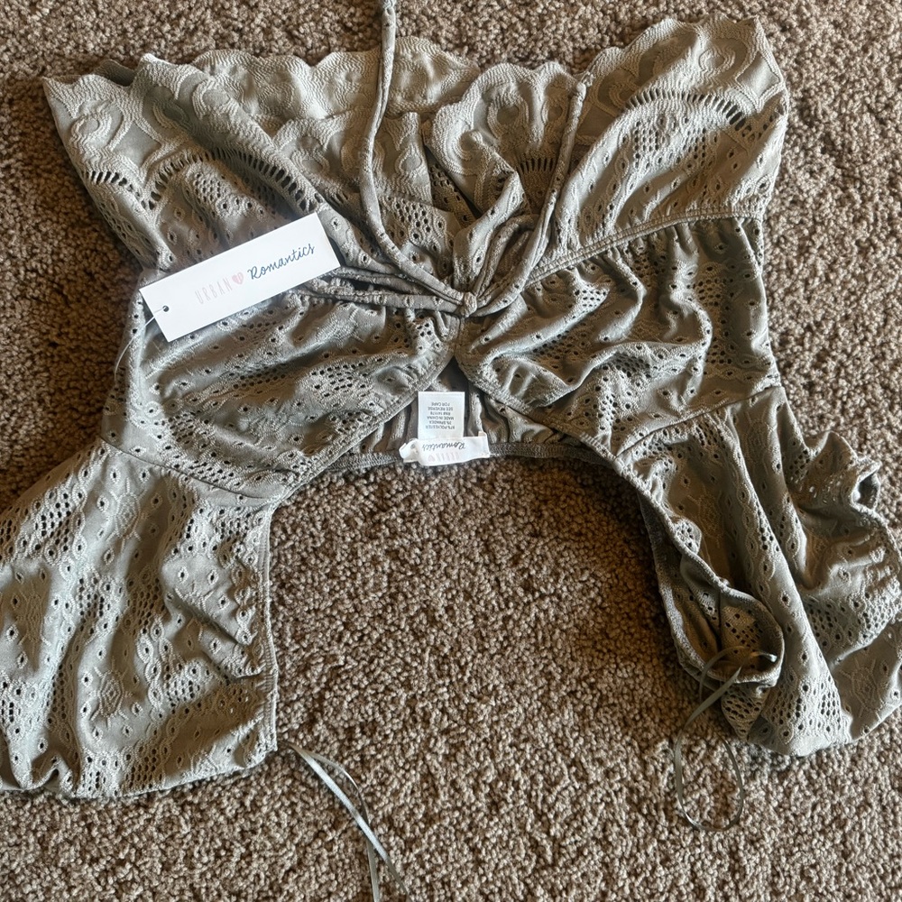 Lulu's Gray Bandeau Intimates